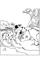 101 Dalmatiërs kleurplaat 16